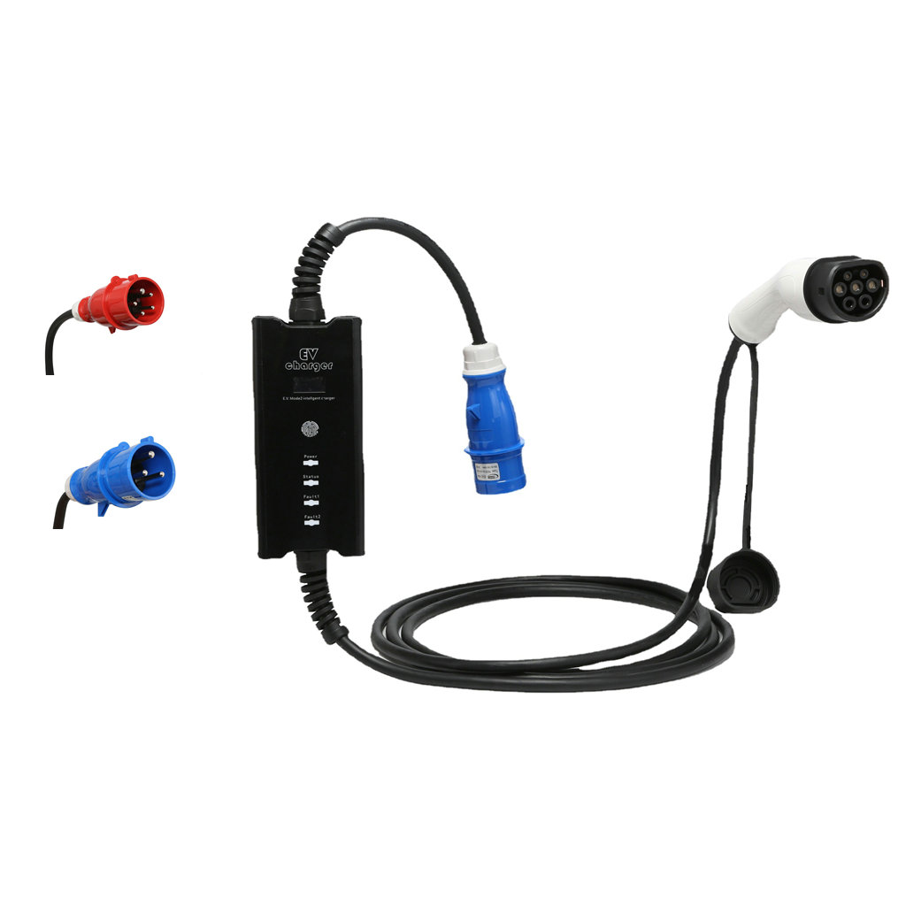 Ładowarka samochodowa do użytk – Portable Ev Charger 32A Type 2 Cee Plug recenzja i cena