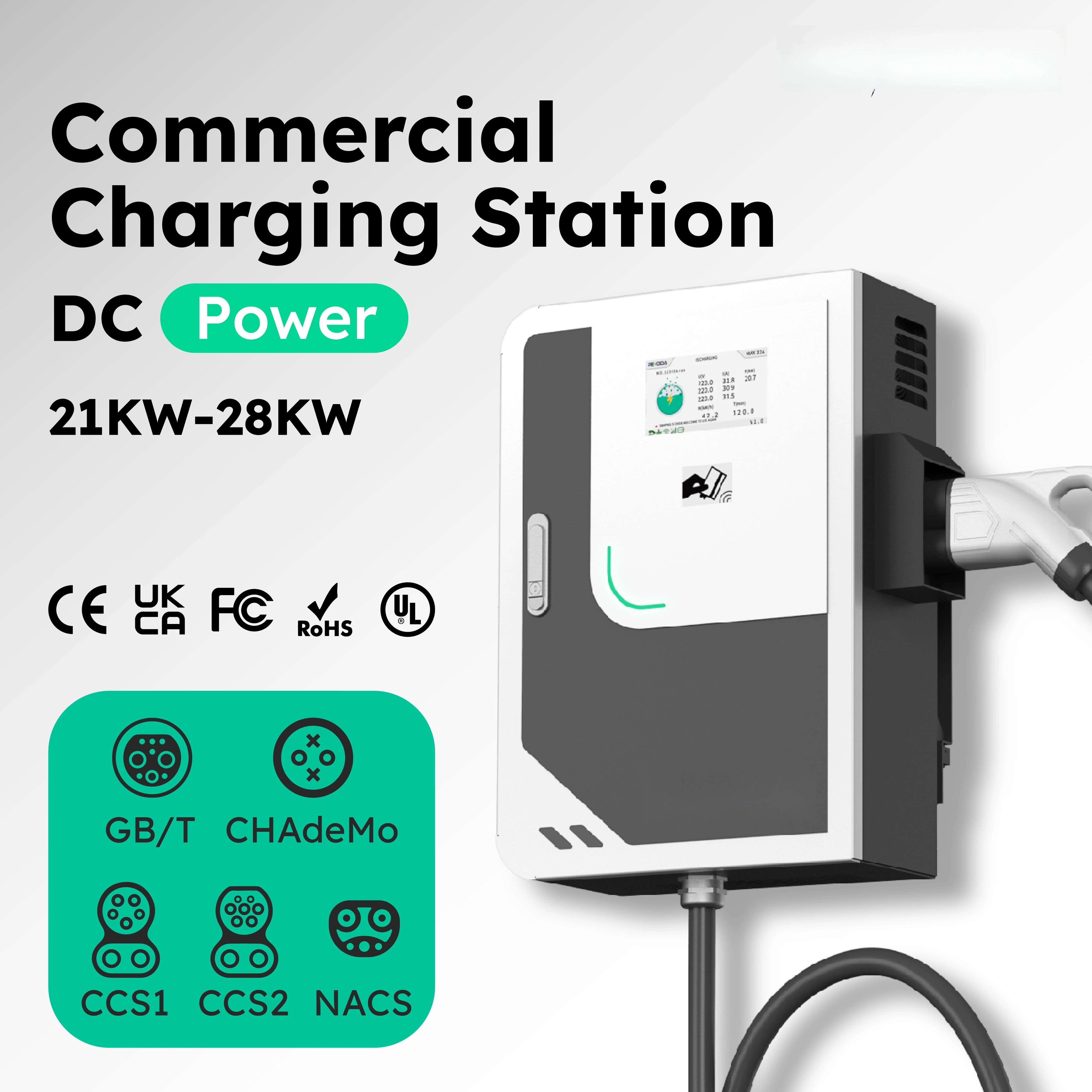Penoda DC Wallbox Ładowarka Sa – Dc Fast Charger 30Kw Wallbox Commercial recenzja i cena